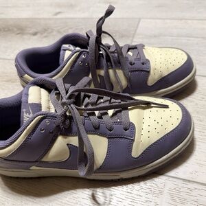 Nike Lavender and White Sneakers
